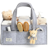 PeraBella diaper caddy with handle for easy bedside changing