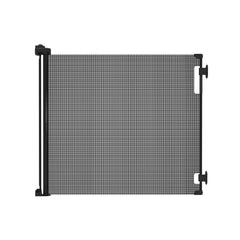 Perma gate mounted at stairs for versatile containment.