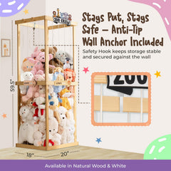 Pete&Eile organizer highlights four elephant hooks for bags and small toys.