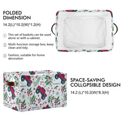 Pfrewn collapsible bin folded flat for space saving.