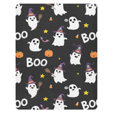 Pfrewn ghost pattern crib sheet for standard crib, soft and cozy for naps.