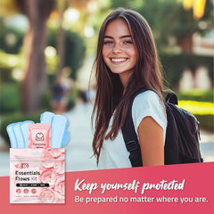 pH Advantage feminine wipe for quick refresh between activities.