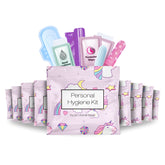 pH Advantage menstrual kit all-in-one 10-pack on-the-go packaging supports travel-ready period care