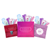 pH Advantage period kit red purse, convenient on-the-go essential for travel