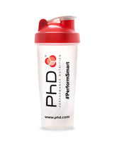 PhD Mixball Shaker 500ml cap closeup showing a secure, leak-resistant lid.
