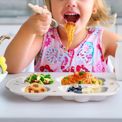 PHEENOWL BPA-free melamine plate ensures durable everyday use.