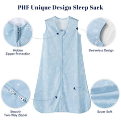 PHF sleeveless design keeps little arms free while staying warm.