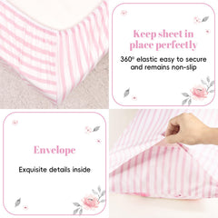 PHF flower pillowcase provides a smooth touch for restful nights