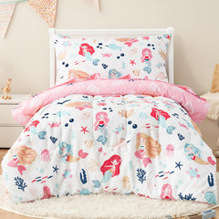 PHF Mermaid toddler comforter offers soft warmth for cozy nights