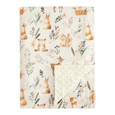 PHF Minky baby blanket double layer provides warmth and security during naps.