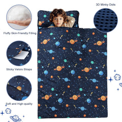 PHF space-pattern nap mat great for imaginative play.
