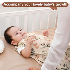 PHF 3-pack sleep sacks close-up organic cotton fabric texture for gentle wear