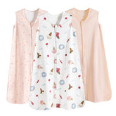 PHF Soft Baby Sleep Sack close-up in Ice Cream shows breathable organic cotton warmth for baby