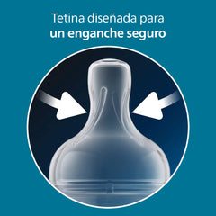 Philips AVENT bottle brush with curved head for easy cleaning