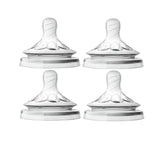 Philips Avent natural nipple with wide breast-shaped design for comfortable latching.