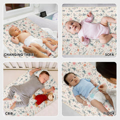 Phoebus Baby changing mat 20x28 inches provides ample space.