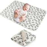 PHOEBUS BABY changing pad front view highlighting double-sided design for versatile use and easy cleanup