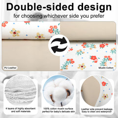 PHOEBUS BABY changing pad rolled for travel showcases compact portability