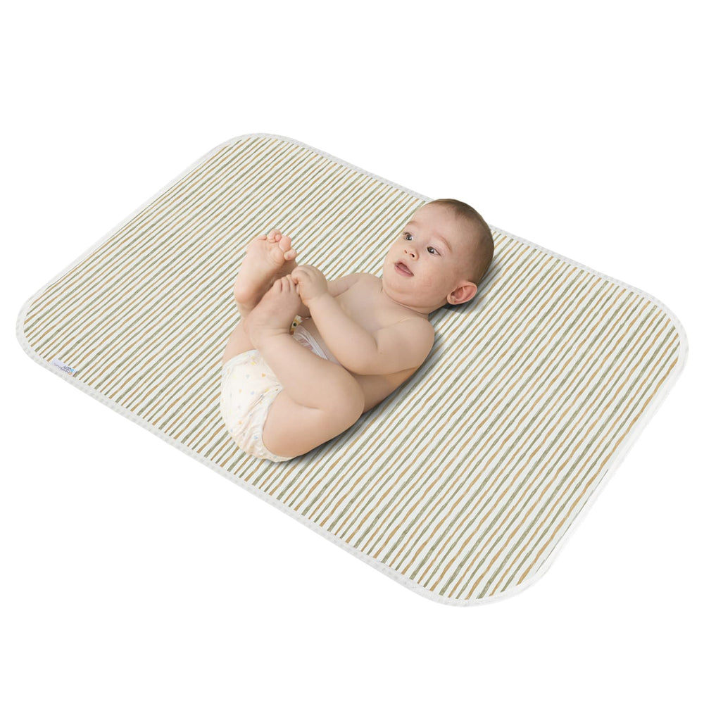 PHOEBUS BABY changing pad with soft cotton surface for gentle baby skin.