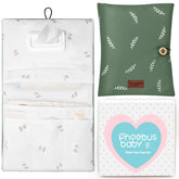 Phoebus Baby diaper bag organizer with compact foldable design for on-the-go storage