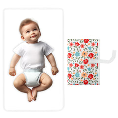 PHOEBUS BABY portable changing pad—full surface for comfortable on-the-go diaper changes.