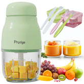 Phydge Baby Food Maker Upgrade bowl puree for quick, smooth baby meals.