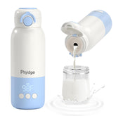 Phydge bottle warmer in compact travel setup for easy feeding on the go.