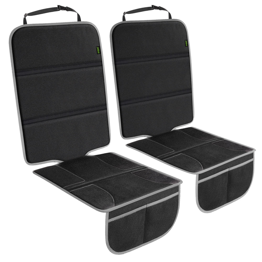 PIDO seat protector with thick padding shields upholstery during car rides