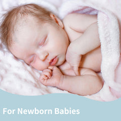 Pigeon newborn nail scissors close-up with safety rounded tip.