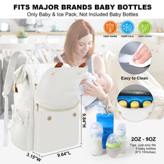 Detachable pacifier case keeps small items reachable during errands