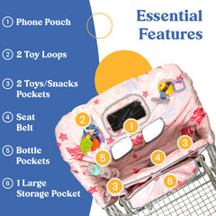 PILLANI cover folded into a compact travel pillow for on-the-go.