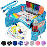 PILLANI travel tray car-seat-organization keeps toys and snacks within easy reach on the go