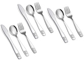Pimoys 9-piece kids silverware set with spoons for easy tasting and safe use.