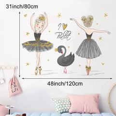 Pinenjoy 48x31 inch wall sticker offers a bold yet refined backdrop