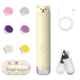PINjiaju baby nail trimmer with LED light for precise newborn grooming