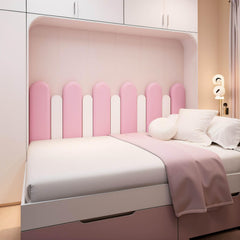 PINJIE peel-and-stick wall panel in action for a quick kids' room makeover
