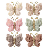 Pinkoriart baby girl butterfly clip packaging for delicate hair, stylish and gentle.