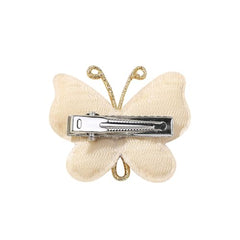 Pinkoriart baby-toddler wearing butterfly clip demonstrates all-day comfort and secure styling.