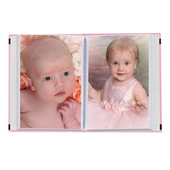 Pioneer BEM-100 pink album with 100 photo pockets for memories