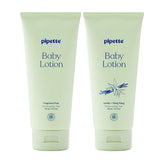 Pipette Baby Lotion Discovery Duo fragrance-free bottle showing gentle hydration for sensitive skin