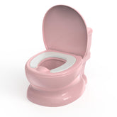 PipNest Realistic Potty Training Toilet with flushing sounds enhances toddler engagement during toilet training
