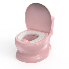 PipNest Realistic Potty Training Toilet with flushing sounds enhances toddler engagement during toilet training