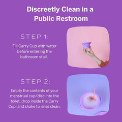 Pixie Cup sterilizing container is ideal for dorm bathrooms and shared living.