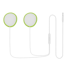 Pixie Tunes belly bump speakers with skin-safe adhesives
