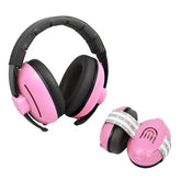 PLANTURECO 2-in-1 headphones with rainbow accents for gentle noise reduction on babies