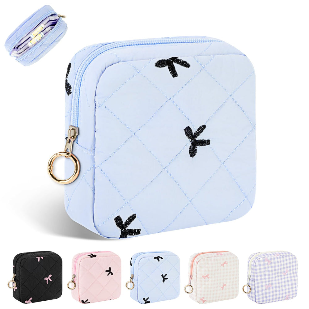 Playexen period bag compact size for discreet on-the-go storage.