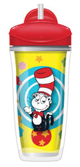 Playtex Baby Sipsters insulated straw cup keeps drinks cold on the go.