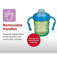 Sipsters removable handles for independent drinking in Playtex Baby Stage 1.