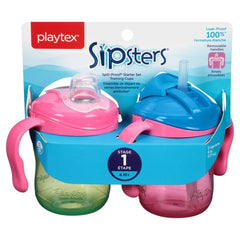 Playtex Baby Sipsters removable handles support easy gripping for little hands.