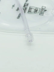 plceo twist drain valve and anti-reflux system for controlled emptying and reduced backflow